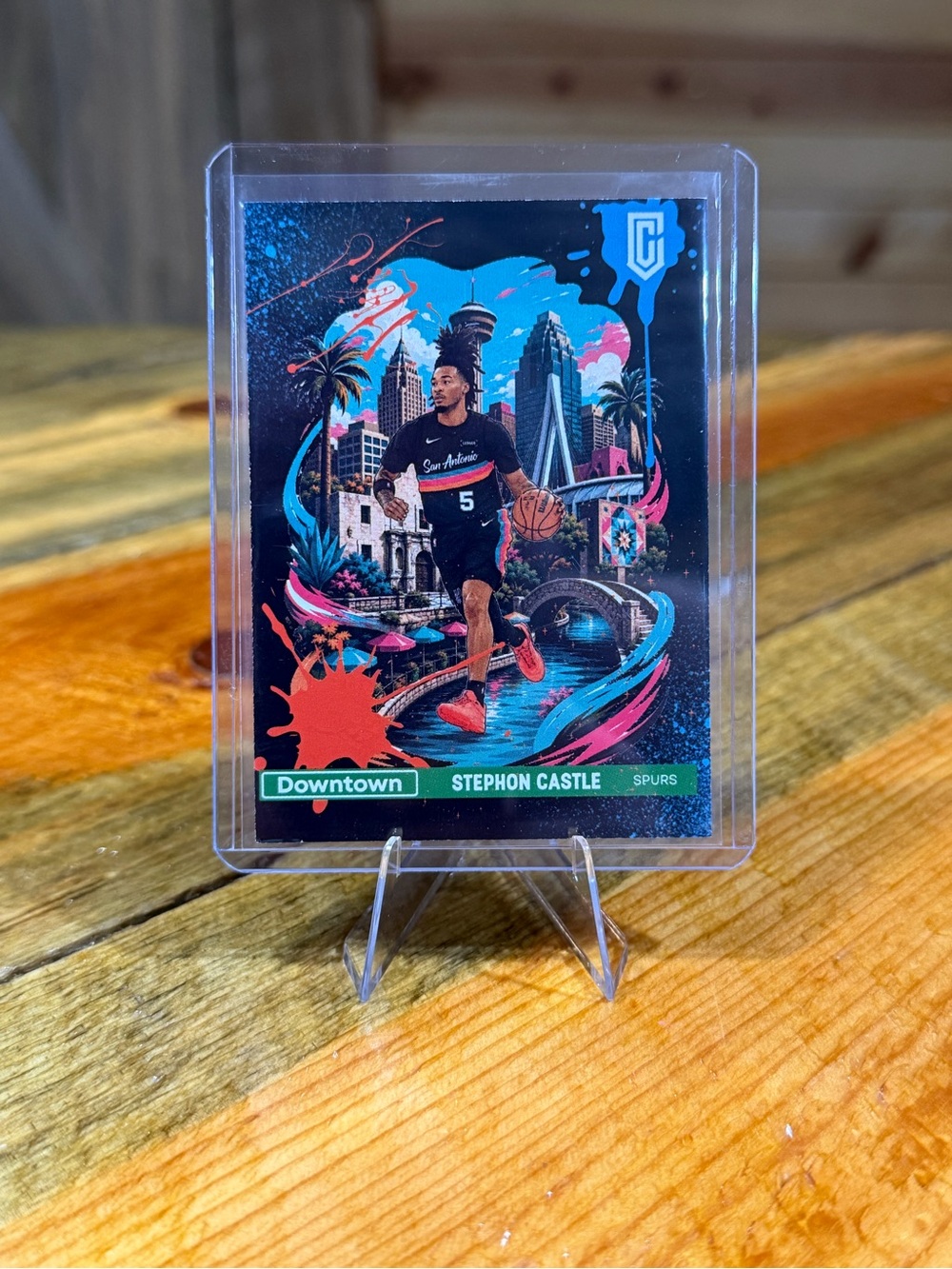 Stephon Castle San Antonio Spurs Custom Basketball Card